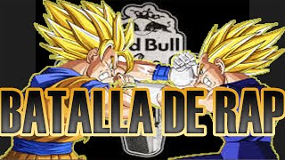 BATTLE RAP  GOKU VS VEGETA FREESTYLE [upl. by Allehcram539]