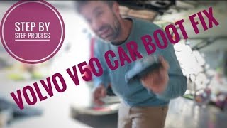 Volvo V50 boot wont open FIXED [upl. by Aerdnek]