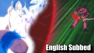 Super Dragon Ball Heroes Episode 53 English Subbed Goku Ultra Instinct Vs Majin Ozotto [upl. by Georgette]