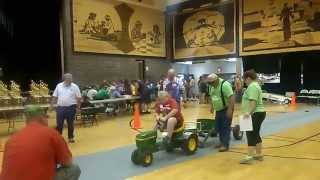 Nebraska Farm Bureau Member Wins Title at National Pedal Pull [upl. by Vilberg]