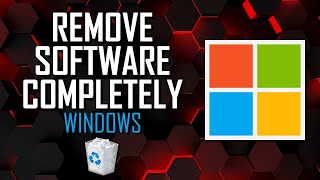 How to COMPLETELY REMOVE Software on Windows [upl. by Einnob333]