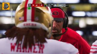 Madden 24 PS4  San Francisco 49ers vs Las Vegas Raiders [upl. by Arivle]