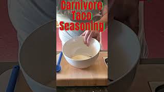 Sugarfree Taco Seasoning Recipe carnivorediet carnivorerecipes ketorecipes [upl. by Martz138]