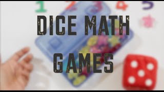 Dice Games  Preschool Math Activities [upl. by Berna678]