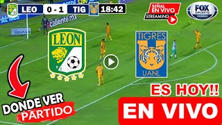 LEÓN vs TIGRES en vivo Donde ver y a que hora juega León vs Tigres UANL Liga Mx 2024 Jornada 2 [upl. by Ahtanoj144]