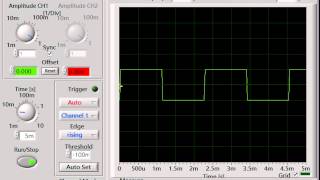 Square Wave Sound at 440 Hz [upl. by Idnir]