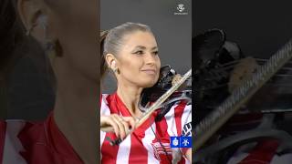 🎻Agnieszka Matusik show🎼 przed meczem Cracovia  Lech Poznań🔥 ekstraklasa [upl. by Nale234]