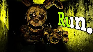 Fnaf 3 WAS NOT Made For Free Roam Its Just Torture [upl. by Skantze114]