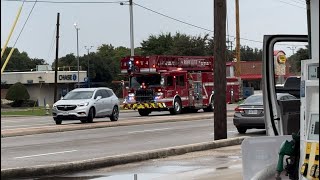 Rowlett Fire Major Accident Response Heavy Airhorn  Watch Until End [upl. by Asserac]