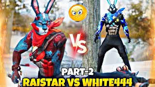 WHITE444 VS RAISTAR INDIAN LEGEND PART 2 💥  FREE FIRE ANIMATION VIDEO shorts [upl. by Elvia236]