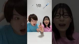 Big Injection Vs Small Injection 😳 part 2 shorts teddy shortsviral shortfeed [upl. by Anikahs]