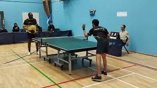 Ashford TTC Vs Tunde Flick TTC  Senior British League  Morpeth School [upl. by Meedan]