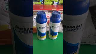 All out herbicide Heraquat heranba Paraquat dichloride 24 sl non selective contact herbicide [upl. by Annabella251]