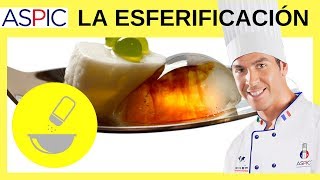 LA ESFERIFICACIÓN Cocina molecular la técnica de esferificación [upl. by Rogovy548]