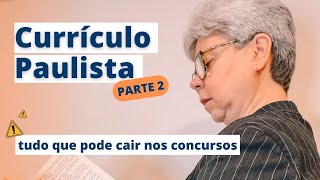 O que cai na prova sobre Currículo Paulista Parte 2 Educação Infantil [upl. by Ahsenav519]