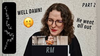 RM  Right Place Wrong Person ALBUM REACTION  PART 2 [upl. by Eelyah]