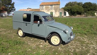 La 2 CV fourgonnette témoin du temps qui passe Rencontre en CharenteMaritime [upl. by Aidin363]