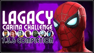 CCP Lagacy  Carinas Challenge  736 Completion with Stark Spiderman  The Tale of Two Kangs [upl. by Bridgette]