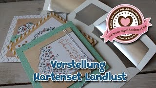 Tutorial Kartenset Landlust von Stampin Up [upl. by O'Connell872]