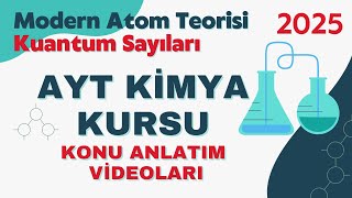 2 AYT KİMYAMODERN ATOM TEORİSİKuantum Sayıları KONU ANLATIM VİDEOSU 2025 yks2025tayfa [upl. by Aisetra]