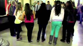 Lebanese Dabke dance at Independence Day event [upl. by Photina]