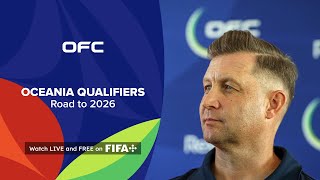 Samoa coach Jess Ibrom talks about the upcoming FIFA World Cup 2026™ Oceania Qualifiers [upl. by Atiniuq904]