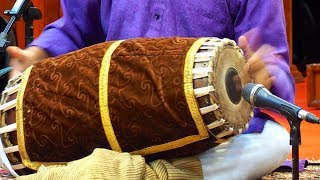 Carnatic Classical Instrumental Music – Mridangam – DrTVGopalkrishnan – Adi Talam [upl. by Ardnassac]