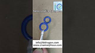 Nanocrystalline Blue Epoxy Core cores diy ironcore [upl. by Cruz407]