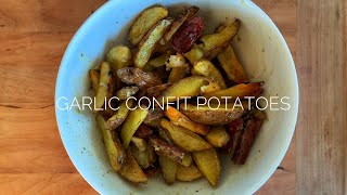 I Made Nick DiGiovannis Garlic Confit Potatoes But Better [upl. by Audley]