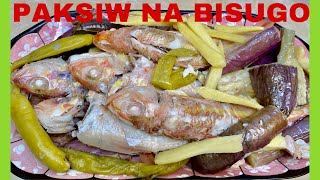 HOW TO COOK MY PAKSIW NA BISUGO LUTONG PINOY RECIPE [upl. by Letha264]