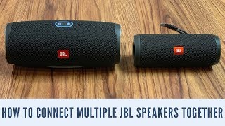 How to Connect Multiple JBL Speakers Together [upl. by O'Malley]