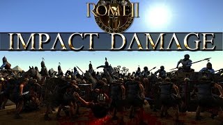 Total War Rome 2 Mechanics  Cavalry Impact Damage vs High Armour and Bracing [upl. by Bethezel]