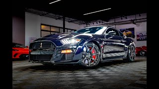 2022 Mustang Shelby GT500 Golden Ticket Only 160 miles Ultra Rare Mischievous Purple Paint [upl. by Nazler]