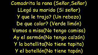 La botellita Chico che Letra [upl. by Idram]