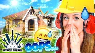 WORST👏DECORATOR👏EVER ⚒ House Flipper 🏘 [upl. by Soutor958]