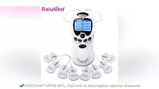 ✔️Electric 8 Modes Digital Therapy Muscle Stimulator Physiotherapy Microcurrent Low Frequency TENS P [upl. by Ramedlab]