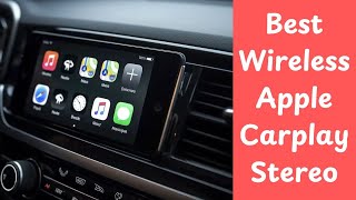 Best Wireless Apple Carplay Stereo Review in 2024 [upl. by Uokes629]