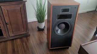 Hafler DH 220 DH 101 and Klipsch Fortes [upl. by Aicemaj]