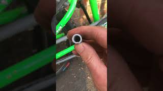 Kids bike chain guard hack bike bikehacks [upl. by Anatollo]