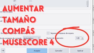 Nueva Forma de Aumentar el Tamaño de Compases en Musescore 4 [upl. by Angid]