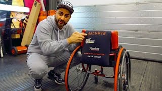 Wheelchair Customised for GB Paraclimbing Champion Hannah Baldwin [upl. by Stempson603]