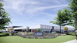 Jeffersonville officials release rendering of Census Bureaus new location in Charlestown [upl. by Eneleuqcaj244]