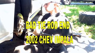 02 Chev Impala How To Change  Bad Tie Rod Ends  Inner amp Outer [upl. by Cash]