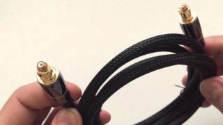 DIGITAL TOSLINK AUDIO CABLESPDIF 15M high quality cable [upl. by Nueovas]