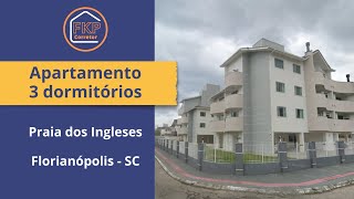 Apartamento 3 dormitórios  Residencial João Victor  Praia dos Ingleses  Florianópolis  SC [upl. by Muirhead]