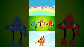 Triangle Song for Kids  Fun Shapes Song  Learn About Triangles [upl. by Ytima]