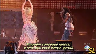 Shakira  Hips Dont Lie Live in Brazil Tradução Legendado4k [upl. by Alphard44]