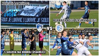 ZANIMLJIV DVOBOJ U PRVOJ LIGI FBiH PALO JE 5 GOLOVA  Radnički Lukavac  Tuzla City Vlog ⚽ [upl. by Danette76]