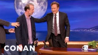 Conan Thanks Writer Brian McCann On His Last Day  CONAN on TBS [upl. by Scandura]