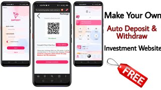 Make Your Own Investment Website With Admin Panel  Ponzi Website Source Code [upl. by Attwood352]
